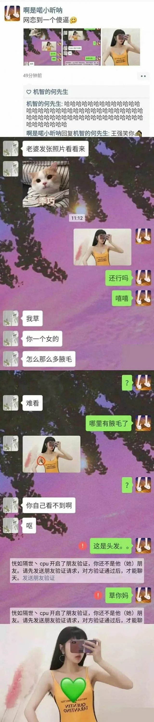 大型网恋翻车现场