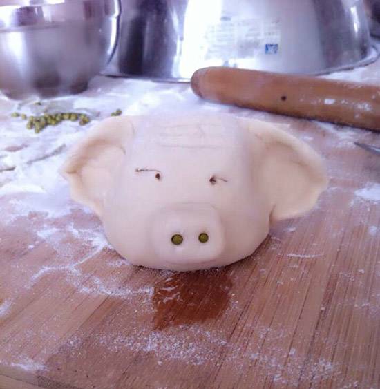 面粉版的二师兄