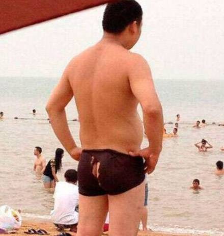 哥们穷得没钱换内裤了