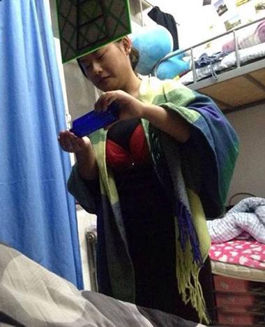 冬天的妹子伤不起