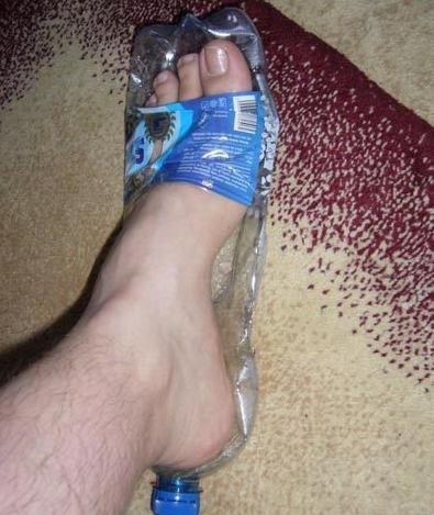 我的拖鞋环保的很