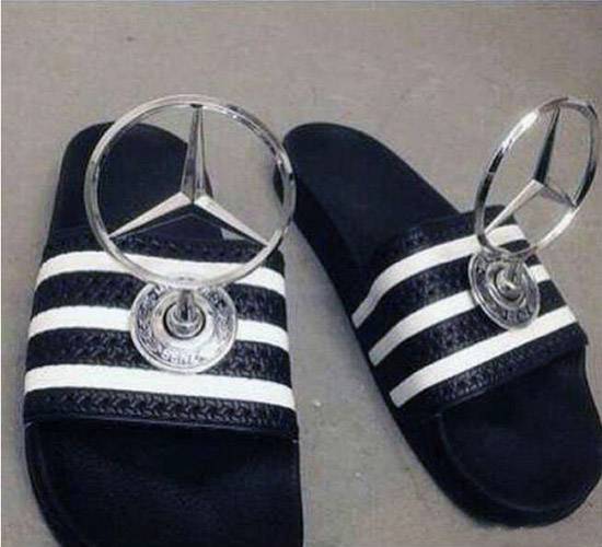 大奔出的凉拖，很凉快