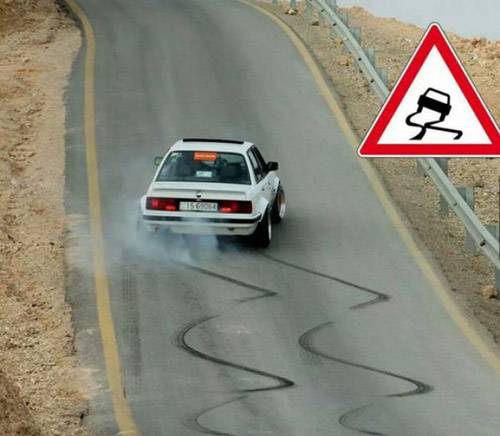 哥们车技不赖啊