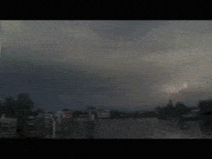 这是一个有脾气的闪电，不走寻常路…