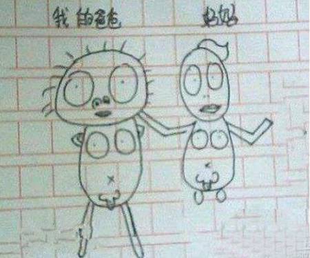 熊孩子的作品,凌乱了