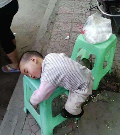 好萌的睡姿
