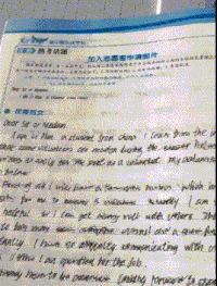 孩子的暑假假期作业前面写的还可以,后面的实在是不能看了