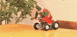 干活好卖力的番茄酱机器人