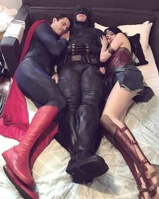 还是超人身材好