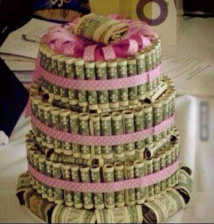 土豪的生日蛋糕就是霸气