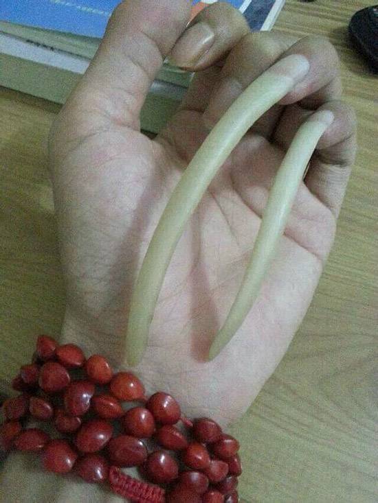 这是要练九阴白骨爪吗?