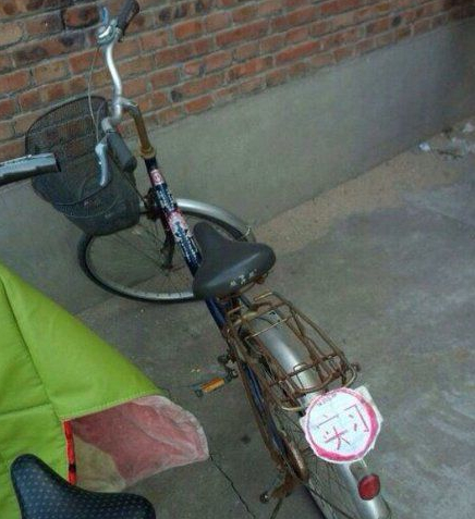 刚学会骑自行车