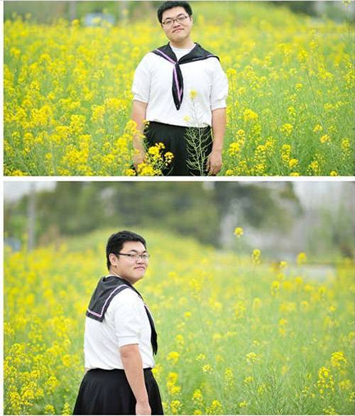 小清新的毕业照