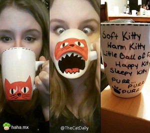 喝的时候要矜持 …