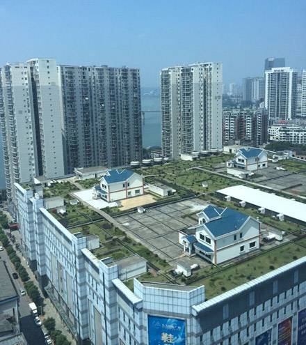 房顶别墅,好给力