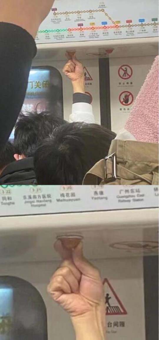 加藤鹰来中国坐地铁了