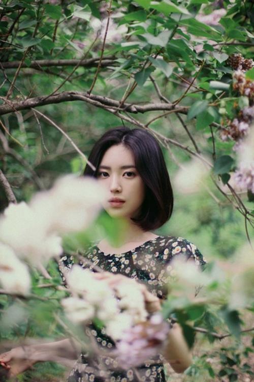 短发#气质美女,悠扬,随性,自然